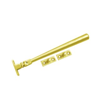 Contemporary Rod Casement Stay 10 inches (Polished Brass)