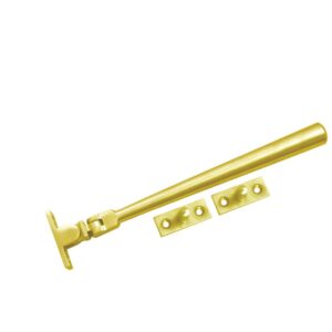 Contemporary Rod Casement Stay 8 inches (Polished Brass)